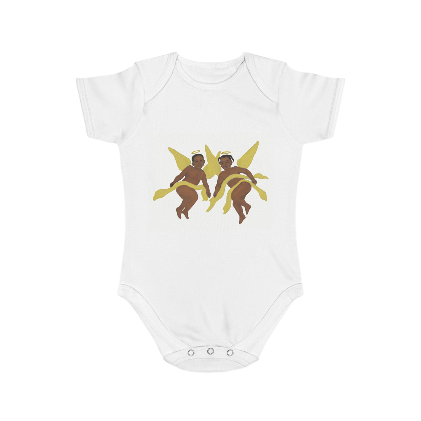 Babyanoo,®Inc. Short Sleeve Baby Bodysuit