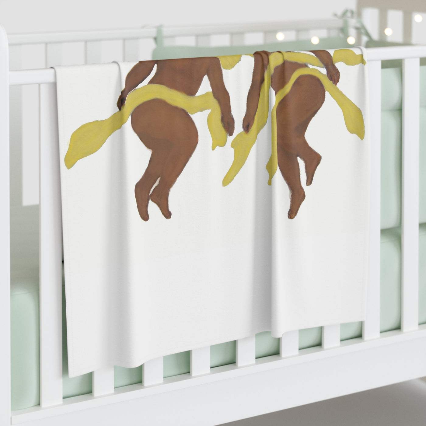 Babyanoo,®Inc. Brown Baby Angel Swaddle Blanket