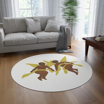 Babyanoo,®Inc. Angel Round Rug